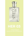 HER 03  - Champagne - inspired by Bath & Bodyworks